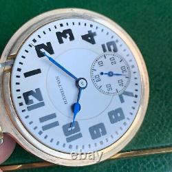 1933 Hamilton 992E Elivar 16S 21J Railroad Grade Gold Filled Pocket Watch #2
