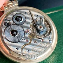 1933 Hamilton 992E Elivar 16S 21J Railroad Grade Gold Filled Pocket Watch #2