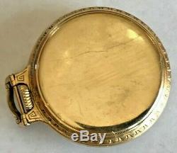 1934 Hamilton Railroad Grade 950 Pocket Watch 23j Ruby, 16s Gold Filled BOC Case