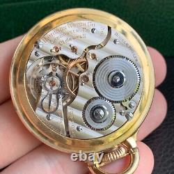 1936 Hamilton 992E Elivar 16S 21 Jewels Railroad Grade Gold Filled Pocket Watch