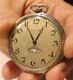 1936 Hamilton Gf 912 Secometer Pocket Watch Rotating Seconds Window Running