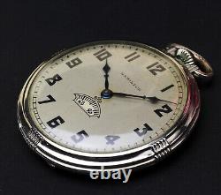 1936 Hamilton Model 912 Secometer Pocket Watch with Rotating Seconds Window