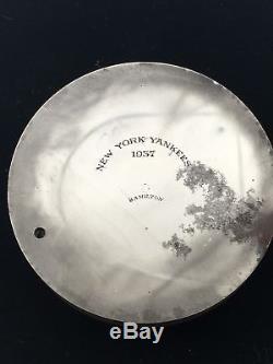 1937 Yankee's World Series dial plate by Hamilton Watch Co