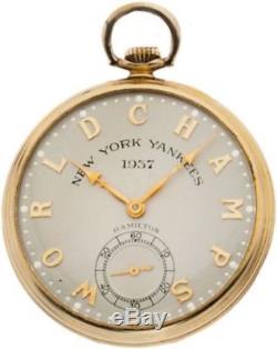 1937 Yankee's World Series dial plate by Hamilton Watch Co