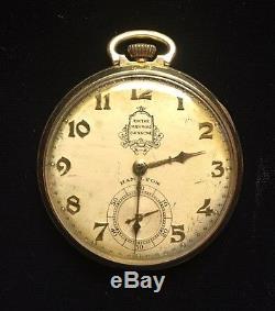 1938 Packard Motor Car Company 10 Years Service 14k Hamilton Gold Pocket Watch