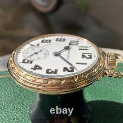 1939 Hamilton 992E Elinvar Railroad Grade Pocket Watch Serviced- 16S 21 Jewels