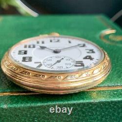1939 Hamilton 992E Elivar 16S 21J Railroad Grade Gold Filled Pocket Watch #2