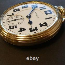 1940 Hamilton 992E Railroad Grade Pocket Watch 21J 16s WORKS KEEPS TIME Model 2