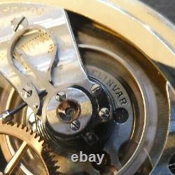 1940 Hamilton 992E Railroad Grade Pocket Watch 21J 16s WORKS KEEPS TIME Model 2