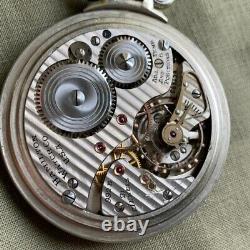 1940 Hamilton Grade 992B 16S 21 Jewels Pocket Watch in Military Case