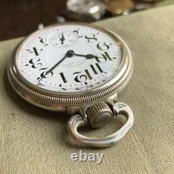 1940 Hamilton Grade 992B 16S 21 Jewels Pocket Watch in Military Case