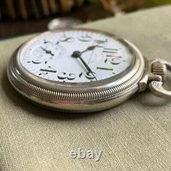 1940 Hamilton Grade 992B 16S 21 Jewels Pocket Watch in Military Case