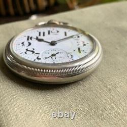 1940 Hamilton Grade 992B 16S 21 Jewels Pocket Watch in Military Case