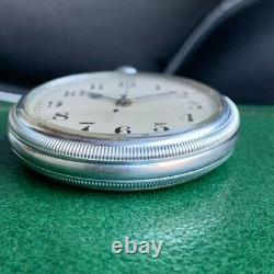 1941 Hamilton Grade 4992B 22 Jewels Military Pocket Watch 12 Hour Dial Convert