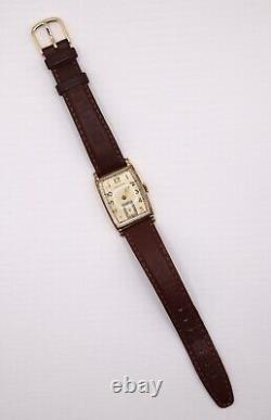 1941 Hamilton Myron 14/0S Grade 980 17J 10K GF Runs UPS Service Watch