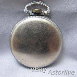 1942 Hamilton 4992B 16s 22 Jewel Base Metal Pocket Watch #PW248