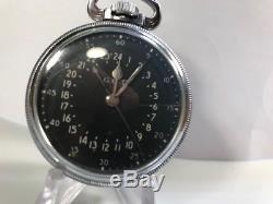 1942 Hamilton 4992B, 22J Military Navigational Pocket Watch
