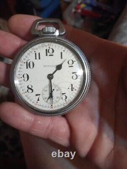 1943 Hamilton WW II Military Pocket Watch 992B 16S U. S. Ordinance Dept