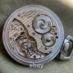 1944 Hamilton 992B 16S U. S. Ordinance Dept. WWII Military Pocket Watch