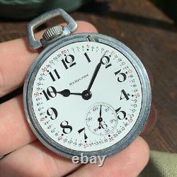 1944 Hamilton 992B 16S U. S. Ordinance Dept. WWII Military Pocket Watch