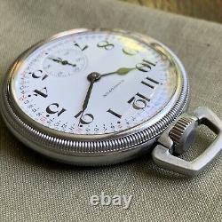 1944 Hamilton 992B 16S U. S. Ordinance Dept. WWII Military Pocket Watch