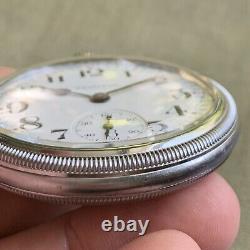 1944 Hamilton 992B 16S U. S. Ordinance Dept. WWII Military Pocket Watch