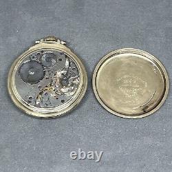 1944 Hamilton Railway Special 992B 16S 21 Jewels Gold Filled Pocket Watch RARE