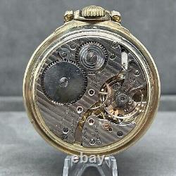 1944 Hamilton Railway Special 992B 16S 21 Jewels Gold Filled Pocket Watch RARE