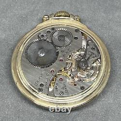 1944 Hamilton Railway Special 992B 16S 21 Jewels Gold Filled Pocket Watch RARE