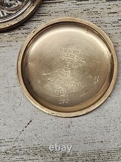 1945 Hamilton 21J 16s 10k Gold Filled 992B Railroad Railway Special Pocket Watch