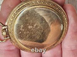 1945 Hamilton 21J 16s 10k Gold Filled 992B Railroad Railway Special Pocket Watch