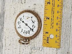 1945 Hamilton 21J 16s 10k Gold Filled 992B Railroad Railway Special Pocket Watch