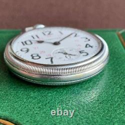 1945 Hamilton 992B 16S U. S. ORD Dept. WWII Military 24 Hour Dial Pocket Watch