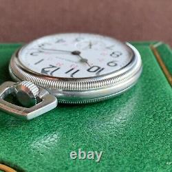 1945 Hamilton 992B 16S U. S. ORD Dept. WWII Military 24 Hour Dial Pocket Watch