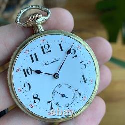 1946 Hamilton Grade 992B 16S 21 Jewels Railroad Grade Pocket Watch