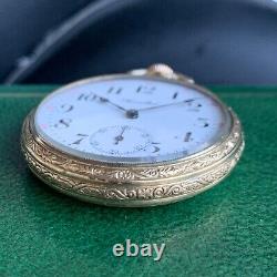 1946 Hamilton Grade 992B 16S 21 Jewels Railroad Grade Pocket Watch