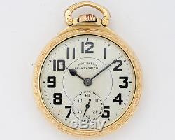 1948 Hamilton 16s 21jewel Adj. 992B Pocket Watch out of Estate