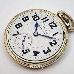 1948 Hamilton 992B RAILROAD GRADE 16s 21j Gold Filled Pocket Watch