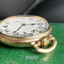 1948 Hamilton 992B Railway Special 16S 21 Jewels Pocket Watch Serviced