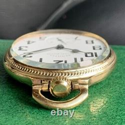 1948 Hamilton 992B Railway Special 16S 21 Jewels Pocket Watch Serviced