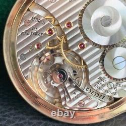 1948 Hamilton 992B Railway Special 16S 21 Jewels Pocket Watch Serviced