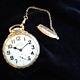 1948 Hamilton Railway 992b Special Pocketwatch Withfob. Just Serviced