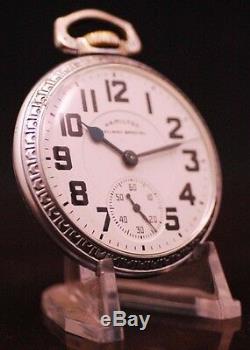 1948 Hamilton Vintage Railway Special 16s Pocket Watch Cal. 992B Serviced Clean