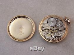 1949 Ball-Hamilton Railroad 21 Jewel 999B 16s 10K Gold Filled Pocket Watch. NICE