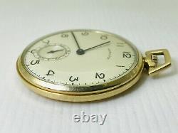 1949 HAMILTON 917 Pocket Watch 14K Gold Filled Case SERVICED