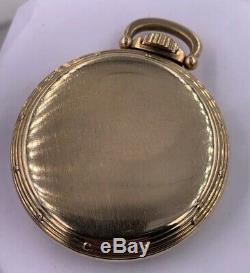 1950 Hamilton 992b 21 Jewels 16 Size Gold Filled Pocket Watch