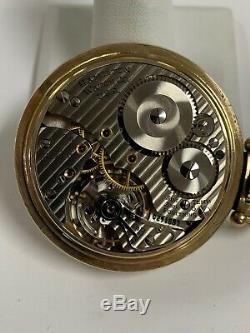 1950 Hamilton 992b 21 Jewels 16 Size Gold Filled Pocket Watch