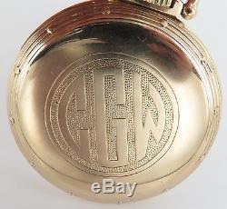 1950 Hamilton 992b 21j 16s 6adjusts Rrgrade Montgomery Dial 10k Gf Pocket Watch
