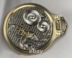 1950 Hamilton Grd 992B Mod 5 16s 21j RG Pocket Watch withChicago Bears Bob Moser