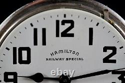 1951 Hamilton 992B Railroad Grade Model 5 16s 21J Pocket Watch Not Running